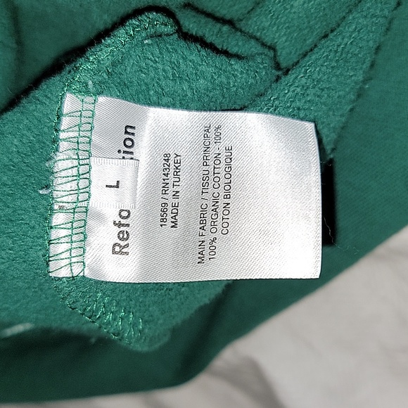 Reformation Classic Sweatpant in Pine Green - Picture 10 of 11